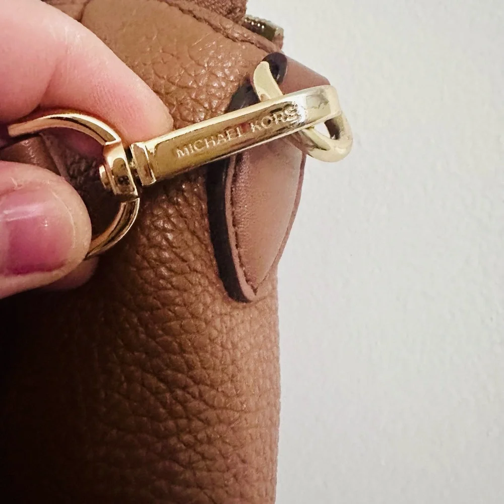 Michael Kors Tan Leather Satchel